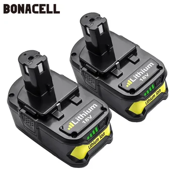 Bonacell 18V 4000 mah Li-Ion P108 P 108 Akumulatorska Baterija Za Ryobi Baterije RB18L40 P2000 P310 za BIW180 L30