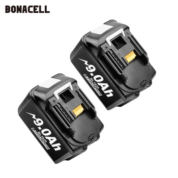 Bonacell 18V 9000mAh BL1830 Litij-ionska Baterija Zamenjava za Vrtalnik Makita LXT400 194205-3 194309-1 BL1815 BL1840 BL1850 L50