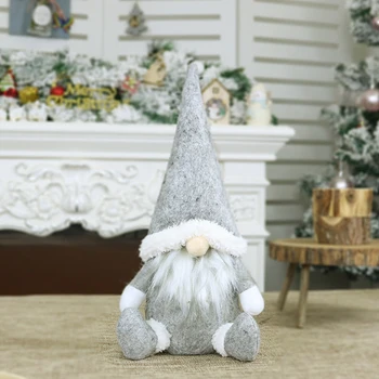 Božič Brezosebna Plišastih Lutka Božič Visi Drevo Ornament Lutka Dekoracijo za Dom Obesek Darila, Novo Leto Stranka Dobave