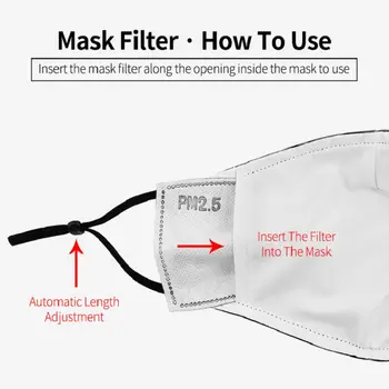 Božič Cosplay Maske Smešno Odraslih Masko Božično zabavo Prah-dokazilo Stroj Usta Pokrivanje Obraza Facemasks S Filtri