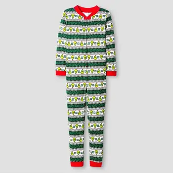 Božič Družinski Pižamo Nastavite Ženske, Moške, Otroške Fant, Dolg Rokav Cvetlični Romper Bučna Sleepwear More