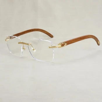 Branje Očala za Moške Očala Okvir Ženske Lesa Računalnik Optični Prescripiton Carter Očala za Moške Oculos Gospa Moda