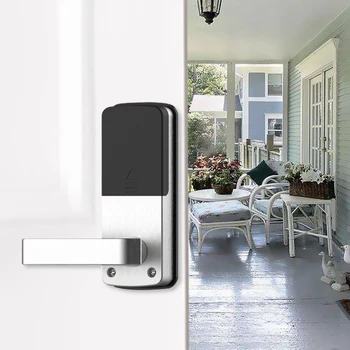 Brez ključa Elektronsko Zaklepanje Vrat Geslo Bluetooth Smart Digitalni Zaklepanje Vrat Z TT zakleni App Daljinski upravljalnik za dom in apartma