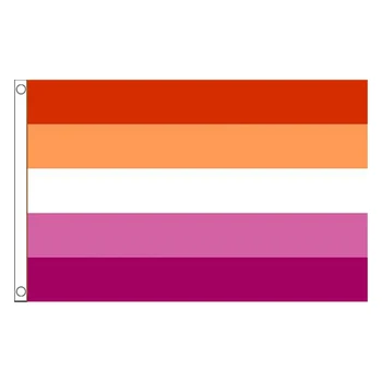 Brezplačna dostava xvggdg 90+150 cm LGBT transseksualci ponos Zastavo Lezbičnega Ponosa Zastavo