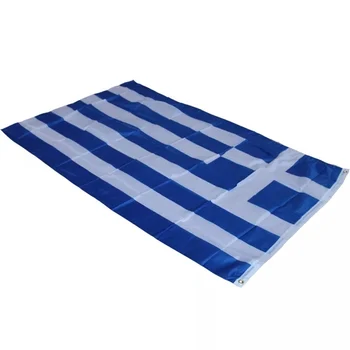 Brezplačna Dostava za 3 m x 5 m, ki Visi grški Modri in Beli Trakovi Zastavo Grška Država Poliester Standard Zastava Banner na Prostem Zastavo