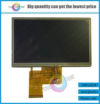Brezplačna dostava za 5 palčni LCD RS5040N-PV1-A KD50G23-40NB-A1 z zaslonom na dotik za GPS Navigacijo 40pin LCD zaslon