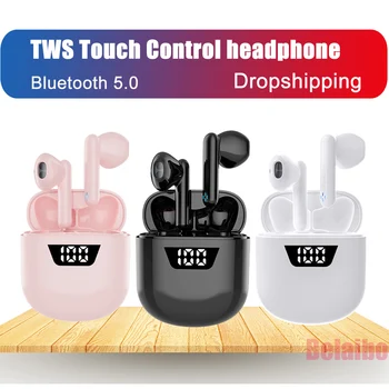 Brezžične slušalke Bluetooth 5.0 Slušalke TWS Slušalke Čepkov Touch Kontrole Šport Teče Gameing slušalke Dropshipping Podporo