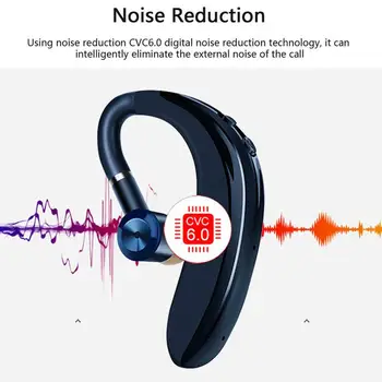 Brezžični Earpphones Poslovnih Blutooth Slušalke Dolg Čas Pripravljenosti V Uho Avto Slušalke za Prostoročno uporabo Z Mikrofonom za iPhone Xiaomi