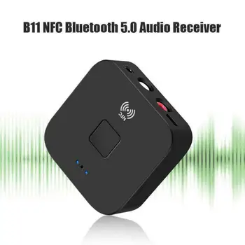 Brezžični Glasbeni Sprejemnik Bluetooth Adapter Brezžična tehnologija Bluetooth Sprejemnik 5.0 aptX LL RCA NFC 3,5 mm Priključek Aux Zvočna kartica Dropship