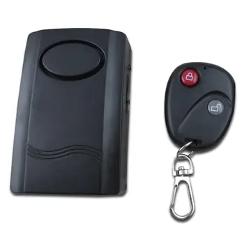 Brezžični vibracijski Alarm Home Security motorno kolo, Avto, Vrata, Okna, protivlomna-Vlomilec Detektor Senzorja 120dB Daljinski upravljalnik