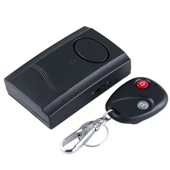 Brezžični vibracijski Alarm Home Security motorno kolo, Avto, Vrata, Okna, protivlomna-Vlomilec Detektor Senzorja 120dB Daljinski upravljalnik
