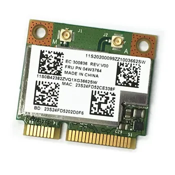 BroadCom BCM943228HMB BCM43228 300M+BT4.0 Half Mini PCIe Brezžično Kartico FRU:04W3763 04W3764 za Lenovo E130 E135 E330 E335