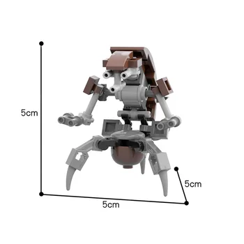 Buildmoc Star Film Druid Robot Igrače Diy Stavbe, Bloki, Opeke Niz Izobraževalnih Otroci Igrače Darilo 41pcs