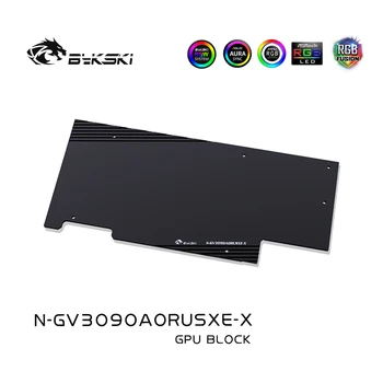 Bykski N-GV3090AORUSXE-X,3090 3080 GPU Vode Blok Za Gigabyte AORUS RTX 3090 3080 XTREME,Grafična Kartica Radiator,VGA Cooler ARGB