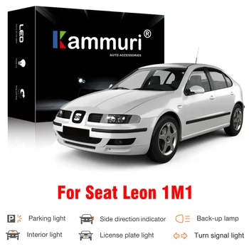Canbus LED Zunanja Notranja žarnica Za Seat Leon MK1 1M 1M1 LED Parkiranje Strani Tablice Vključite Signal Povratne lighs (1999-2006)