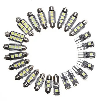 Canbus LED Žarnica Notranje zadeve Zemljevid Dome Trunk Ploščo Žarnice Za Nissan Nv200 2010-2017