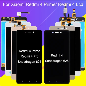 Catteny 5.0 palčni 4 Prime Lcd-Zaslon Za Xiaomi Redmi 4 Pro Zaslon na Dotik Računalnike Skupščine Zamenjava Za Redmi 4 LCD Zaslon