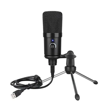 CELLA MESTO USB Namizni Mikrofon z Visoko frekvenco Vzorčenja Računalnik Snemanje In Televizijska Igra Konkurenčno Glasovni Klepet Karaoke Mic
