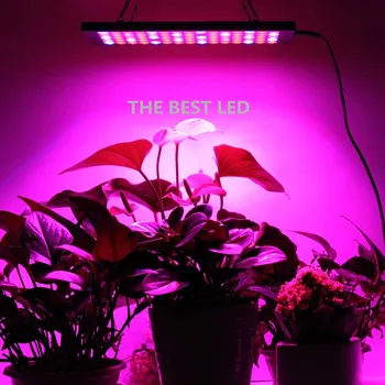 Celoten Spekter 100W LED Grow Light Plošča AC85~265V Toplogrednih Vrtnarstva Rastejo Lučka za Sobne Rastline, Cvetoče Rasti Šotor