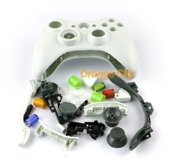 ChengChengDianWan black&white Polno Stanovanje Primeru Lupini primeru za Xbox360 xbox 360 Žično Krmilnik joypad