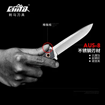 CIMA Fiksno Rezilo Taktično Nož, Potapljaški nož,nož za Preživetje