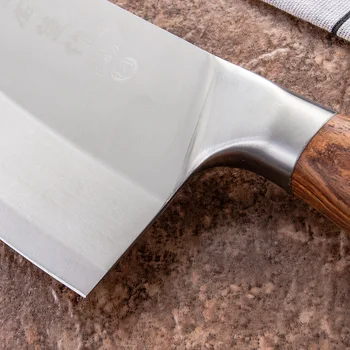 Cleaver Kuhinjski Nož Iz Nerjavečega Jekla, Kuhar, Noži Za Rezanje Zelenjave Mesa Kabelski Nož