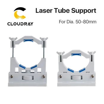 Co2 Laser Cev, Držalo za Podporo Gori Prožne Plastike 50-80 mm za 50-180W Lasersko Graviranje Rezanje Model A