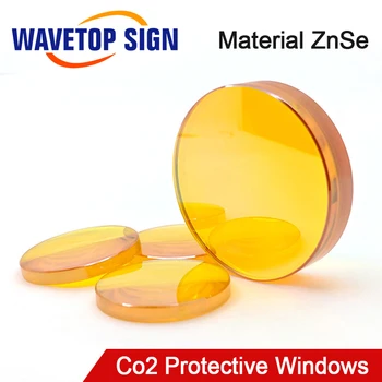 Co2 Laser Zaščitna Windows ZnSe Materiala Dia.12 19 20 25 38.1 mm za Co2 Visoka Moč, Lasersko Rezanje in Lepota Instrument