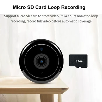 COFORCARE Mini Wifi IP Kamera 1080P HD IR Night Vision Camera Home Security nadzor WiFi Kamera Baby Monitor IP Kamere
