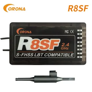 Corona 2.4 G R4SF R6SF R8SF S-FHSS/FHSS sprejemnik združljiv FUTABA S-FHSS T6 T14SG T18MZ T18SZ
