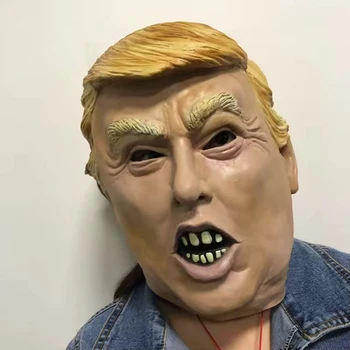 Cosmask Halloween Smešno Realne Latex Slaven Donald Adut Putin Predsednik Maske Za Noč Čarovnic Žogo Cosplay Maske Kostum Stranka