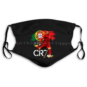 CR7 CRISTIANO RONALDO Maske Portugalska nogometna Moški Ženske Unisex Modna Masko ;