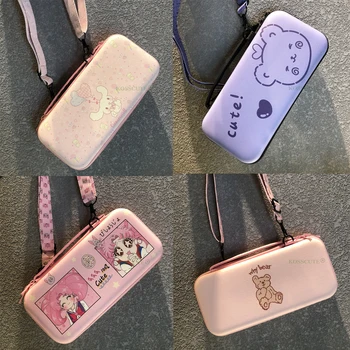 Cute Anime Risanke Skladiščenje Vrečka za Nintendo Stikalo Potovalna torbica za Nintend Stikalo NS igralne Konzole Dodatki