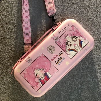 Cute Anime Risanke Skladiščenje Vrečka za Nintendo Stikalo Potovalna torbica za Nintend Stikalo NS igralne Konzole Dodatki