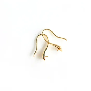 Debelo 5 parov/veliko pozlačeno uho žice uhan kljuke zaponko francoski kljuke nakit, izdelava obrti ugotovitve DIY za ženske