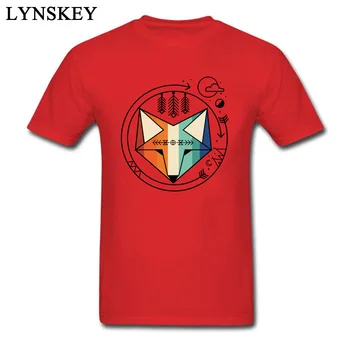 Design Barvne Geometrijske Fox Umetnosti Kurt Cobain T-Shirt Poletje Vrhovi & Tees Za Odrasle Nov Prihod Bermuda Top Majice