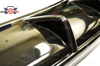 Difuzor za Mitsubishi Lancer X 2007-na zadnji odbijač plastike ABS dodatna oprema avto styling telo komplet za dekoracijo iskanje