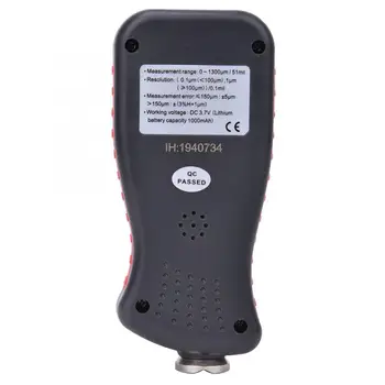 Digitalni Prenosni Telefonski Oddaja Avto Moto Barve Detektor Debelino Prevleke Merilnik Tester Vrtenja Zaslona Polnjenje Zaščito