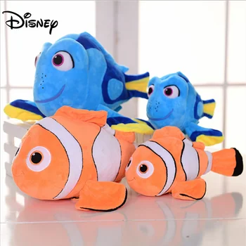 Disney Risanke Filmu Finding Nemo Dory Plišastih Igrač 30-45 cm Živali, Plišaste Igrače, Lutke Klovn Ribe Igrače za Otroke, Otroci Darila