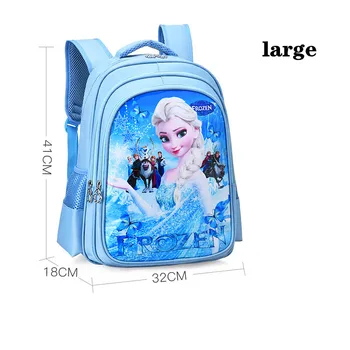 Disney Zamrznjeno 2 30 CM vrečko srčkan šola vrečko Snega Damo vrečke elsa ana olaf otrok Igrača, lutka nahrbtnik za starost 3-6 let