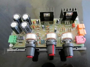 DIY Kompleti Dual channel 2.0 18W+18W TDA2030A HI-fi Stereo ojačevalec AMP odbor DIY Komplet z ohišjem