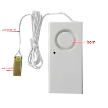 Doma Alarm Prepuščanje Vode Spot Alarm Detektor Neodvisni Vode Leak Senzor Za Zaznavanje Poplav Opozarjanje Na Prekoračitev Varnostni Alarm
