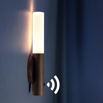 Doma Brezžični Magnetni Steni Visi Koridor LED Luči Auto Senzor Gibanja Lučka X6HD