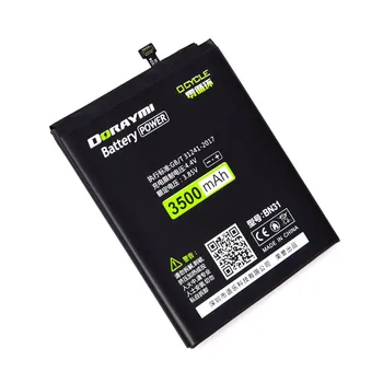 DORAYMI BM47 BN31 BN41 BN43 Baterija za Xiaomi Mi 5X A1 Redmi 3 3 3X Opomba 5A Pro 4 4X Telefon Litij-Zamenjava Bateria