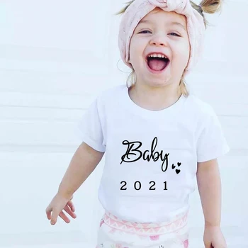 Družina Tshirts Moda Mamica In Mi oblačila Ujemanje Mati In Hči Obleko 2021 Bombaž Družino Poglej Dekleta, Mama Mama Obleko