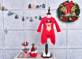 Družina Ujemanje Puloverji Jelenov Santa Claus Hoodies za Otroka Božič Pižamo Nove Let Družino Videz Kostum, Mama, Sin Bebe Oblačila