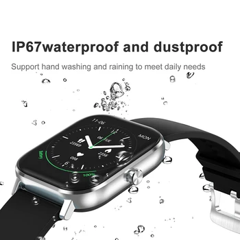 DT35 Moških Pametno Gledati Bluetooth Klic ročno uro EKG Smartwatch Srčnega utripa Fitnes Tracker IP67 Neprepustna Za Android IOS