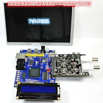 Dual Channel AD9226 FPGA USB Pridobivanje Podatkov Virtualni Instrument za Razvoj Sistema DDR2 Edition