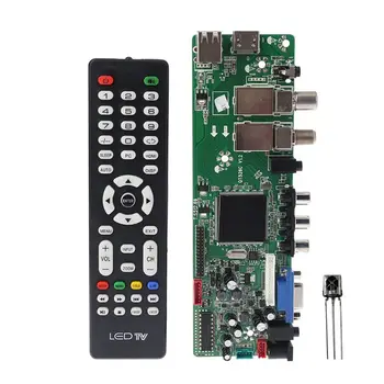 DVB-S2, DVB-S2, DVB-T2 DVB-C Digitalni Signal ATV Javor Gonilnika LCD zaslon, Daljinski upravljalnik Odbor Izstrelitev Univerzalno Dvojno USB Media QT526C T.