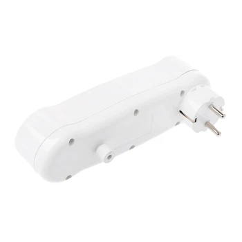 Dvojno USB Energije EU Trakovi priključna plošča Pretvorbo Plug 1 do 3 Način Vmesnik za izmenični Tok Vtičnica Potovanja Čepi